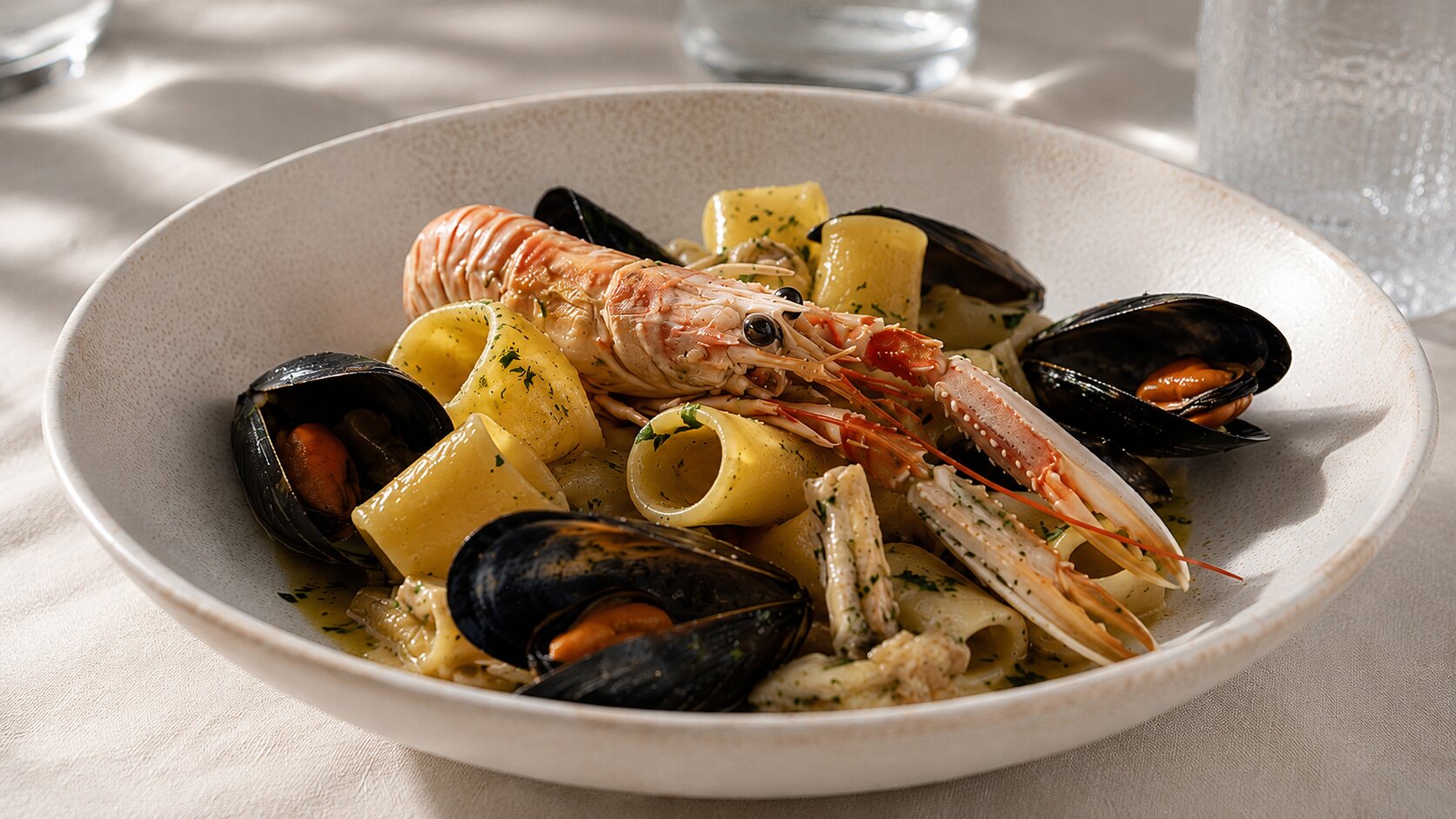 Calamarata ai Frutti di Mare